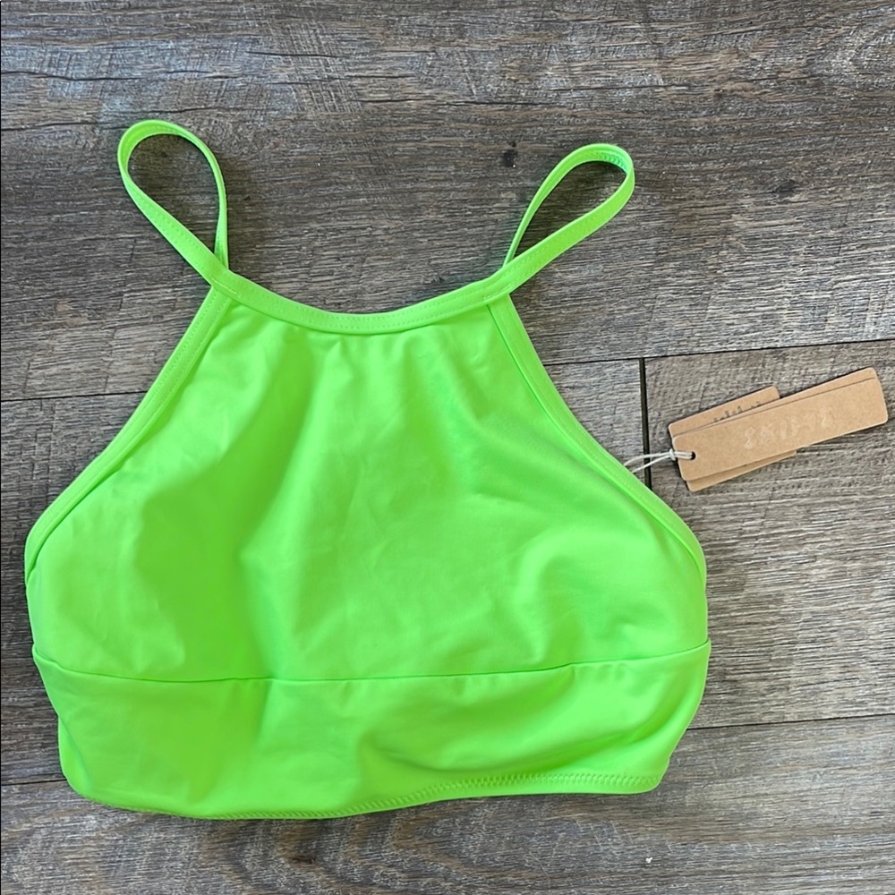 NWT SKIMS High neck bikini top